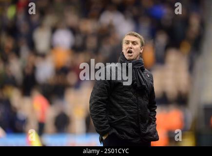 Lee Clark the head coach / manager of Birmingham City. Football -nPower Football League Championship - Wolverhampton Wanderers v Birmingham City Stock Photo