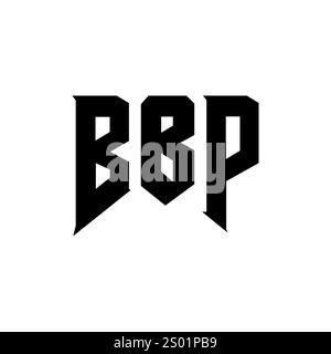 BBP letter logo design for technology company. BBP logo design black ...