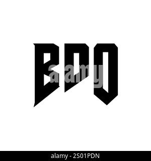 BDO letter logo design for technology company. BDO logo design black ...