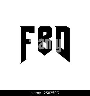 FBD letter logo design for technology company. FBD logo design black ...