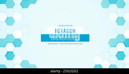 medical healthcare background with hexagonal shapes Stock Vector Image ...