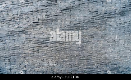 gray rough grunge brick wall background Stock Photo