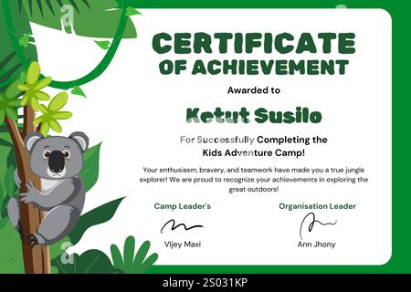 Certificate Premium Design Template in Vector Stock Vector