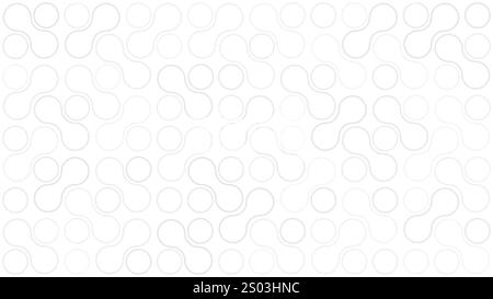 Abstract Geometric Mosaic Background Design, Metaballs Pattern on White Background in Editable Vector Format Stock Vector