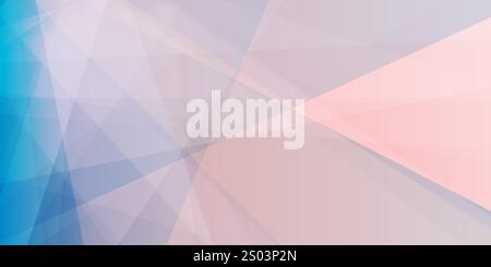 Colorful 3D Modern Style Triangle Shaped Translucent Overlaying Planes, Geometric Shapes Pattern, Broken Glass Effect - Abstract Futuristic Vector Bac Stock Vector