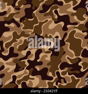 vector camouflage pattern, seamless pattern, camo design, duck hunter camouflage Stock Vector