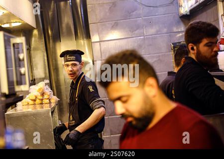 Cairo, Egypt, October 21 2024: Stations of first line of Cairo tunnel ...