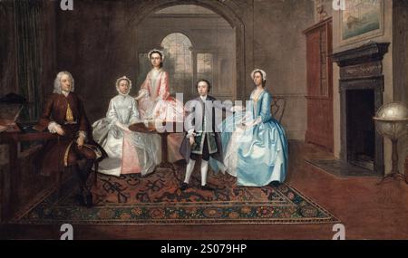 Arthur Devis was an 18th-century English artist known for his portraits ...
