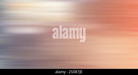Colorful Motion Blur - Abstract Background, Creative Design with Horizontal Gradient Shapes Stock Vector