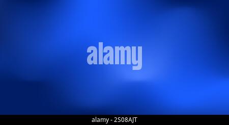 Dark Blue Wallpaper, Background, Flyer or Cover Design for Your Business with Abstract Blurred Texture - Applicable for Reports, Presentations, Placar Stock Vector