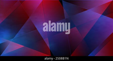 Slanted Soft Lines, Geometric Gradient Shapes - Abstract Background Desgin Template, Vector Applicable for Web, Technology Designs, Base for Presentat Stock Vector