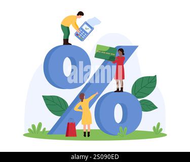 Credit Card Percent Bonus Icon Flat Illustration Of Credit Card credit-card-percent-bonus-icon-flat-illustration-of-credit-card