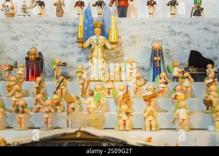 Traditionally, the doors to the Christmas exhibition at the LOHGERBER MUSEUM & GALLERY in Dippoldiswalde open on the Saturday in front of 1 Advent. Th Stock Photo