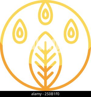 dosha kapha ayurvedic Stock Vector