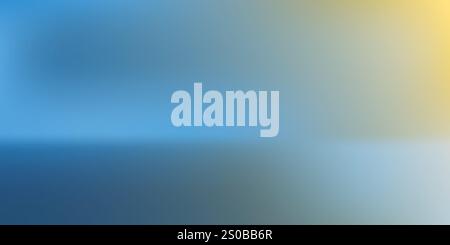 Blue and Brown Blurry Wallpaper, Background, Flyer or Cover Design with Minimalist Blurred Texture - Applicable for Reports, Presentations, Placards, Stock Vector