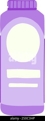 bib powder baby cartoon vector illustration Stock Vector Image & Art ...