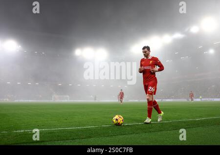 Liverpool, UK. 26th Dec, 2024. Liverpool's Andrew Robertson during the Premier League match at Anfield, Liverpool. Picture credit should read: David Klein/Sportimage Credit: Sportimage Ltd/Alamy Live News Stock Photo