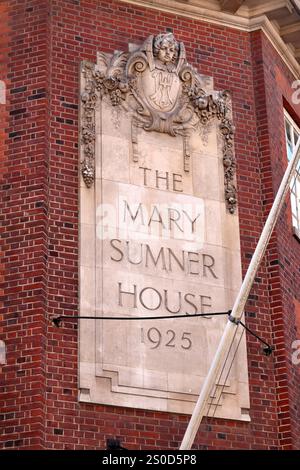 Mary Sumner House, Mother's Union headquarters, Tufton Street, London, England Stock Photo