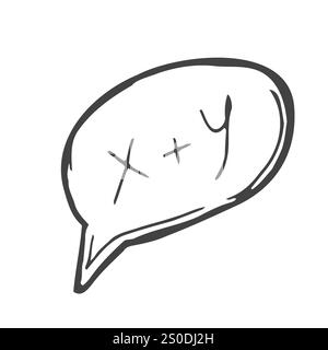 Free hand drawing of school copybook sheet and sign x plus y and question mark.. Back to school. Simple flat vector Stock Vector