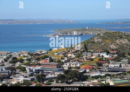 Saldanha Bay on the West Coast of South Africa. Stock Photo