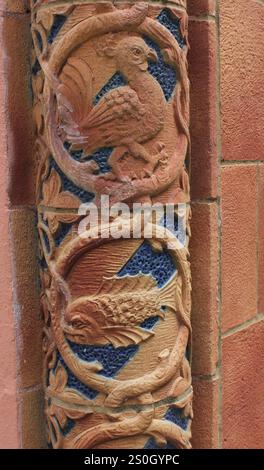 Sarasota FL - November 5, 2024: Entrance to the Ringling Museum of Art Located in Sarasota Florida Stock Photo