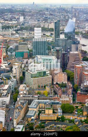 Views from The Shard, London, England, UK Stock Photo