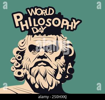 World Philosophy Day - vector illustration  Stock Vector