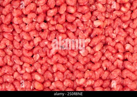 Raw fresh lean steak minced beef meat background texture Stock Photo