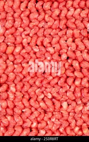 Raw fresh lean steak minced beef meat background texture Stock Photo