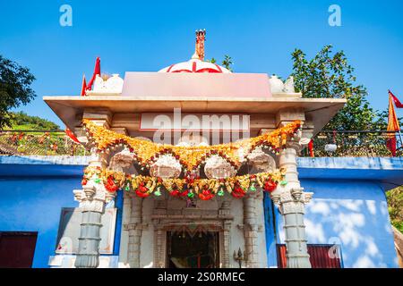 Arbuda Devi Temple or Adhar Devi Temple in Mount Abu, a hill station in Rajasthan state, India Stock Photo