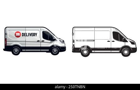 ambulance car vector art silhouette with background Stock Vector