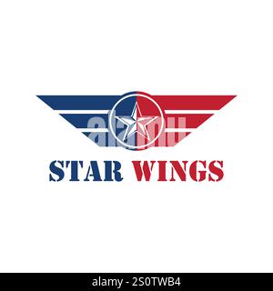 military star emblem isolated icon vector illustration design Stock Vector