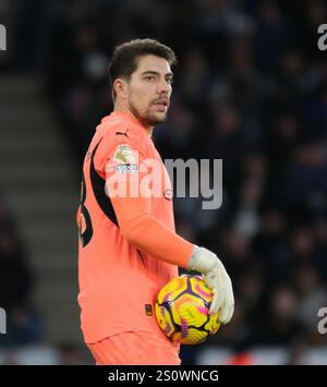 King Power Stadium, Leicester, UK. 29th Dec, 2024. Premier League Football, Leicester City versus Manchester City; Stefan Ortega Moreno of Manchester City in action Credit: Action Plus Sports/Alamy Live News Stock Photo