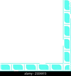 Y2K Retro Frame Element Stock Vector