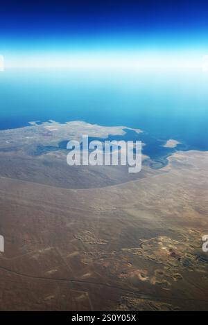 Aerial view of Al Jubail, Saudi Arabia Stock Photo - Alamy