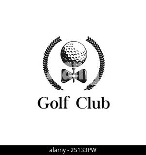 Golf club logo for golf tournaments, organizations and country clubs. vector illustrator Stock Vector