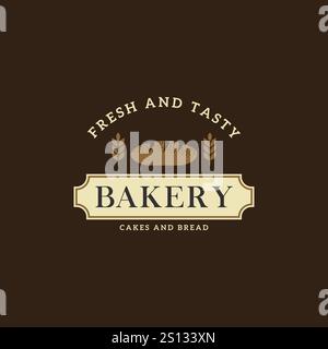 Vintage Retro Bakery Logo Badges And Labels Stock Vector Stock Vector