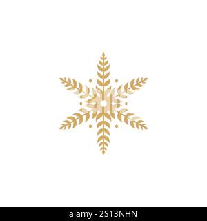 Wheat logo template vector, Luxury Wheat Logo Concept, Star Wheat Icon Symbol Stock Vector
