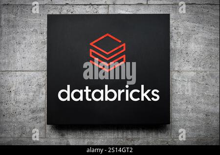 Databricks technology company Stock Photo