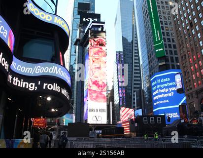 New York, NY, USA. 31st Dec, 2024. View of Times Square on New Year's Eve on December 31, 2024 in New York City. Credit: Rw/Media Punch/Alamy Live News Stock Photo