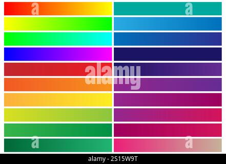 color palette. Trend color palette guide template. Fit for fashion ...