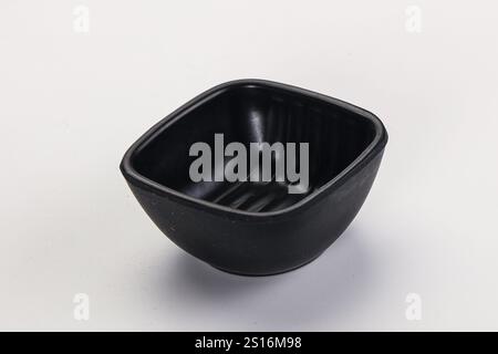 Empty gravy pot for sauce isolated dishware Stock Photo