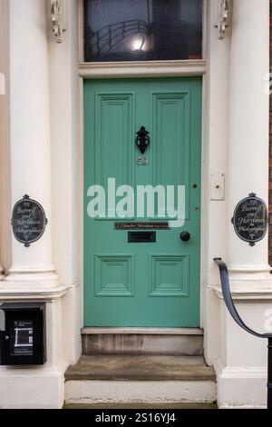 Professional photographers shop and studio on Rodney Street in the merseyside city of Liverpool England Stock Photo