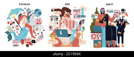 Digital era algorithm of artificial intelligence. Social system of 21st ...
