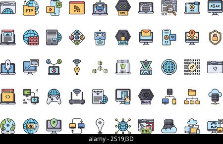 High-Quality Vector Icons Collection with Editable Stroke. Ideal for Professional and Creative Projects. Stock Vector