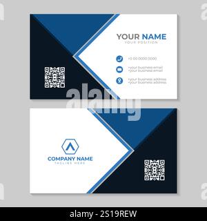 Business card design Stock Vector