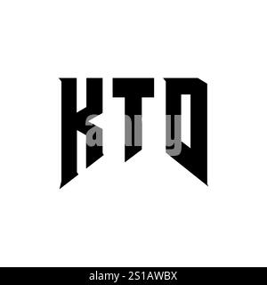KTD letter logo design for technology company. KTD logo design black ...