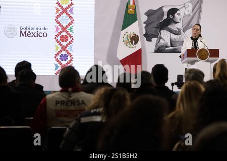 Mexico City, Mexico. 02nd Jan, 2025. Armida Zuñiga Estrada, Head of the ...