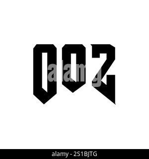 OOZ letter logo design for technology company. OOZ logo design black ...