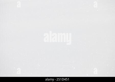 Sparkling bokeh natural white blank winter snow background Stock Photo
